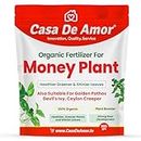 Casa De Amor Money Plant Essential Organic Fertilizer, Heathier Greener And Shinier Leaves For Indoor And Outdoor Gardening (900 Gram), Powder