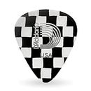 Planet Waves 1CCB4 Checkerboard Celluloid Medium Guitar Pick, Pack of 10