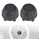 A & UTV PRO Wheel Center Hub Caps for Kawasaki Teryx KRX 1000 2020 2021 2022, Tire Wheel Hub Dust Rim Cap Covers Accessories, Replace OEM # 11065-1341, Black, 2PCS