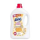 Asevi Laundry Detergent, Washing Liquid Detergent, Laundry Cleanser, 2280 ml, 44 Washes, Marseille Soap