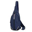 Anti-Theft Backpack Crossbody Sling Bag Small Multipurpose Daypack for Men Women