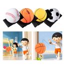Gummi Rebound Ball Trainingsgerät Handgelenkband Ball für Erwachsene Kinder spielen