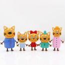 Kid-E-Cats russischer Kuchenaufleger Spielzeug Figuren Kinder Geburtstag Geschenk Dekoration 