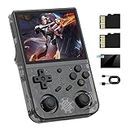 RG353V Retro Video Handheld Game Console 3.5" IPS Screen Android 11 and Linux System RK3566 64bit Game Player 64G TF Card Built-in 4450 Classic Games Bluetooth 4.2 and 5G WiFi