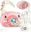 BEAU STUTI Cute Multicolor Bubble Camera Toy with Bottle Set for Kids/Teenagers/Adults Fun and Joyful Moments