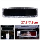 PVC＋Bling Rhinestone Car Interior Rearview Mirror Decor Accessories For Girls