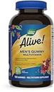 Nature’s Way Alive! Men’s Gummy Multivitamins, High Potency Formula, Supports Healthy Aging*, Fruit Flavored, 150 Gummies