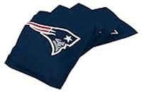 Wild Sports NFL New England Patriots Navy Authentic Cornhole Bean Bag Set (4 Pack)