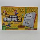 Nintendo 2DS Super Mario Bros. 2 BOX ONLY Console Bundle Red White 