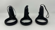 Lot of 3 Meta Oculus Rift S Touch Controller Black 2 Left 1 Right Work Cracked