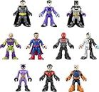 Imaginext DC Super Friends Batman Figure Multipack, Ultimate Hero Villain Match-Up, 10 Characters & 10 Accessories for Ages 3Y+