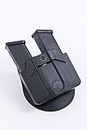 Orpaz for Steel 9mm an .40 Magazine Holster for Two Double Stack Magazines
