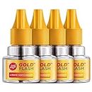 Good knight Gold Flash Liquid Vapourizer | Mosquito Repellent Refill | Pack of 4 (45ml each)
