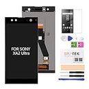 SRJTEK for Sony Xperia XA2 Ultra Screen Replacement-LCD Touch Digitizer Glass Assembly Fit for Sony XA2 Ultra H4213 H4223 H3223 H3213 SM22 6.0 Inch Display(Black)