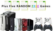 Microsoft Xbox 360 Console + FREE GAMES + 2 BRAND NEW CONTROLLERS - TESTED