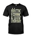 keoStore Hunting Fishing Loving Every Day Camo ds202 T-Shirt