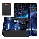 SanMuFly Case for Samsung Galaxy Tab S9 Ultra 14.6 inch 2023 Release SM-X910/X916B/X918U with S Pen Holder, Soft TPU Back Shell Tri-Fold Smart Cover with Auto Sleep/Wake, Anime Girl 21