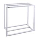 Gex GEX Aqua Rack Steel 600WT For Aquariums Width 23.6 x Depth 11.8 inches (60 x 30 cm), Assembly Type Aquarium Stand, Top and Bottom 2 Levels, White