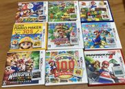 Nintendo  3Ds game Mario series select japan