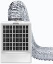 Kit de ventilación de secadora interior 3 en 1 - Caja de cubo de filtro de pantalla de ventilación de secadora para electricidad 