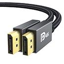VESA Certified DisplayPort Cable, iVANKY DP to DP Cable 144Hz/2M, Support 3D, 4K@60Hz, 2K@144Hz, 2K@165Hz, FreeSync&G-Sync, Display Port Lead Compatible for Gaming Monitor, Graphic Card, HDTV, PC
