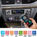 Car Radio Stereo Bluetooth 1Din FM Audio Head Unit MP3 Player USB/SD/AUX In-Dash