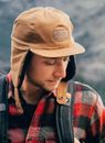 Wuelche Patagonia - Russet Brown Lined Earflap Winter Cap