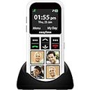 Seniorworld Easyfone Star: Phone Cum Safety Device for Seniors - 20+ Elder-Friendly Features incl. SOS, GPS, Discreet Listening, Speed Dial, Remote Access, Loud Sound, Dock Charger, Long Battery Life.