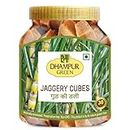 Dhampurgreen Jaggery Cubes, 650G | Healthy Substitute for Sugar | Chemical Free | No Preservatives (Plane Jaggery Cube)