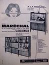 1960 ADVERTISING VICTOR MARÉCHAL FURNITURE MOBILOR TV STEINER SARCO - ADVERTISING 