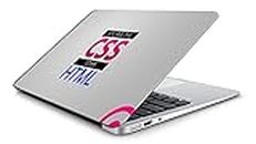 Yuckquee™ You are The CSS to My HTML Laptop Skin/Sticker/Vinyl for 14.1, 14.4, 15.1, 15.6,17.5 inches for Laptop or Notebook Printed on 3M Vinyl, HD,Laminated, Scratchproof. A-101