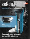 Braun WATERFLEX Wf2S lámina rasuradora eléctrica húmedo y seco-Azul