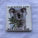 Imán de recuerdo de koalas del parque de animales salvajes del zoológico de San Diego