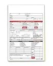 Tow Truck Register Small 5 1/2" x 8 1/2" Forms Road Service Work Orders 2-Part Duplicate Invoices 100 Pack Milage Service