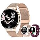 Smart Watch for Women, Iaret Dial Answer Calls Smartwatch for Android iOS Phones Waterproof Activity Fitness Tracker with 1.32" Full Touch Screen 20 Sports Modes Pedometer Heart Rate Sleep Monitor