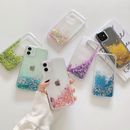 Liquid Glitter Shockproof TPU Case Cover For iPhone 14 13 Pro Max XS XR 12 11 8