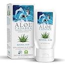 Aloe Cadabra Natural Water Based Personal Lube, Organic Lubricant for Her, Him & Couples, Unscented, 71g Organic Natural