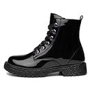 Lilley Junior Amy Girls Black Patent Ankle Boot - Size 3 UK - Black