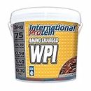 International Protein Amino Charged Whey Protein Isolate Powder, Chocolate 3 kg