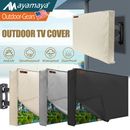 30"-65" Outdoor TV Cover For Flat Screens 600D Weatherproof Television Protector