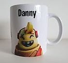 PERSONALISED FORTNITE COMPUTER GAMING CHARACTER/SKIN NOVELTY MUG – 9 Battle Royal Characters to choose from. Ideal Birthday Gift/Gift Idea for any Computer Gaming Fan. Ps4 Xbox PC.