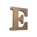 MDF Letters Wooden Letters for Crafts MDF Letter E (Large 13cm High x 2cm Deep) MDF Letters Large Free Standing Wooden Letters MDF Letters for Crafts Personalised Names & Decor - (Letter E)