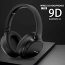 Bluetooth Wireless Headphones Over Ear Headset Noise Cancelling With Microphone