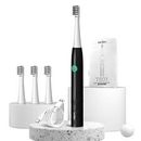 SEJOY Electric Power Toothbrush 3 Modes 4 Replacement Brush Heads Rechargeable
