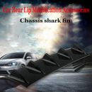 Diffusore labbra 23""x6"" stile squalo ABS pinna diffusore auto pinna stile squalo