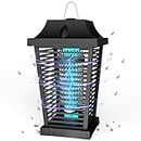Electric Insect Killer, UV Mosquito Lamp, Eliminate Mosquito Moths, 20 W 4500 V Powerful Waterproof Electronic Mosquito Killer, Fly Traps for Indoor and Outdoor Patio Gardens
