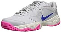 Nike Nikecourt Lite 2, Women’s Tennis Shoes, Multicolour (Pure Platinum/Racer Blue/Mtlc Platinum 1), 4.5 UK (38 EU)