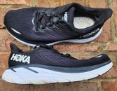 HOKA One One Clifton 8 Women's Running Shoes Black Size 8 D US