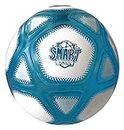 Smart Ball SBCB1B Football Gift for Boys and Girls from 6 Years Old Kick Up Counting Power Ball with Bright Lights and Sounds Training for Children, White and Blue