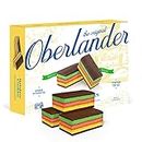 Oberlander Rainbow Cake Gluten Free Cake - Dairy-Free & Soy-Free, Cake with Fruit Jam - Kosher Treats for Passover, Desserts for Celebrations, Delicious Everyday Snacks - Yellow, 10 Oz.